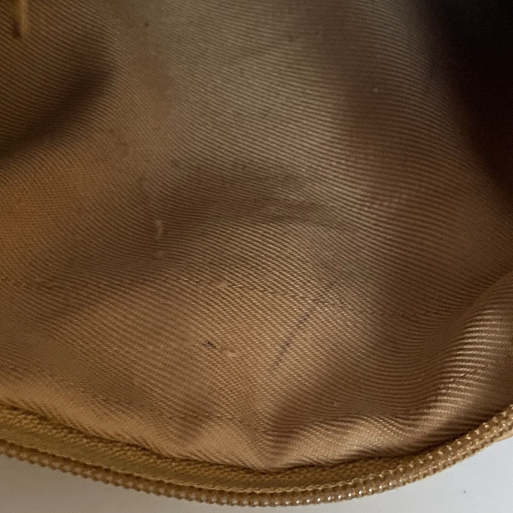 Fossil Whiskey Saddle Brown Leather Crossbody Shoulder Bag Zip Pockets Organizer - Picture 7 of 12